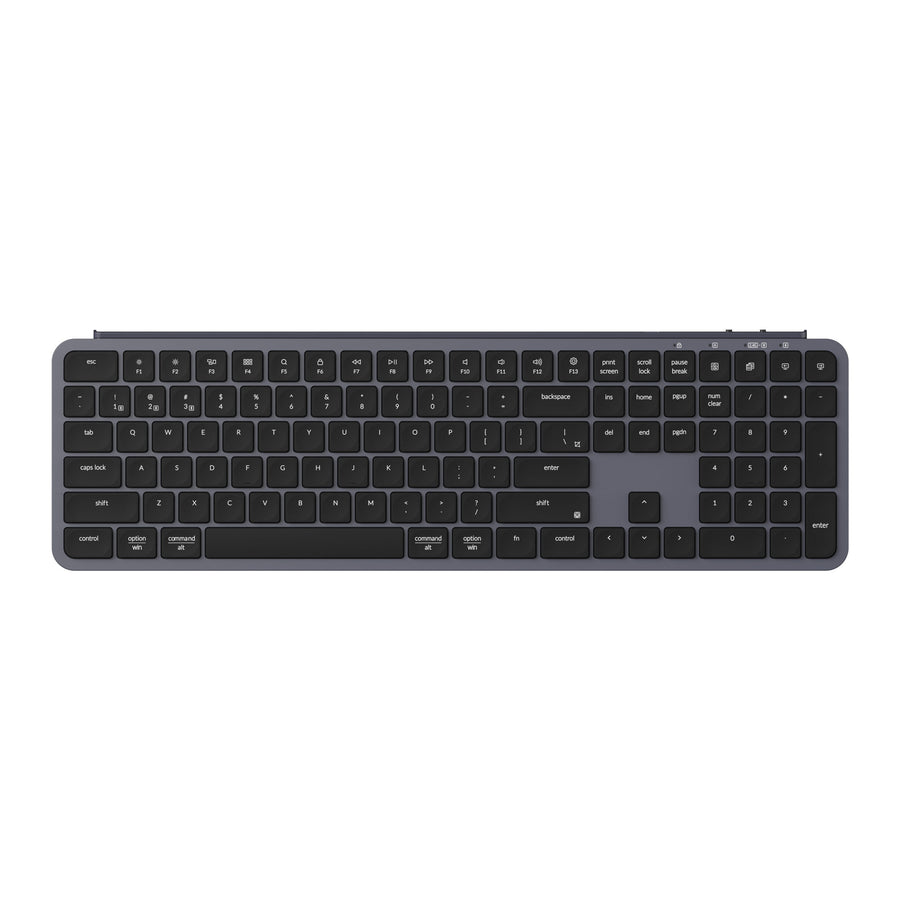 Teclado sem fio ultrafino Keychron B6 Pro
