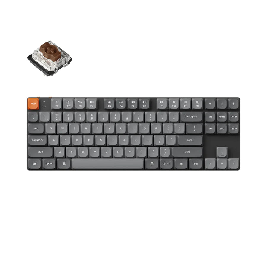 Teclado mecánico personalizado inalámbrico Keychron K1 Max QMK/VIA