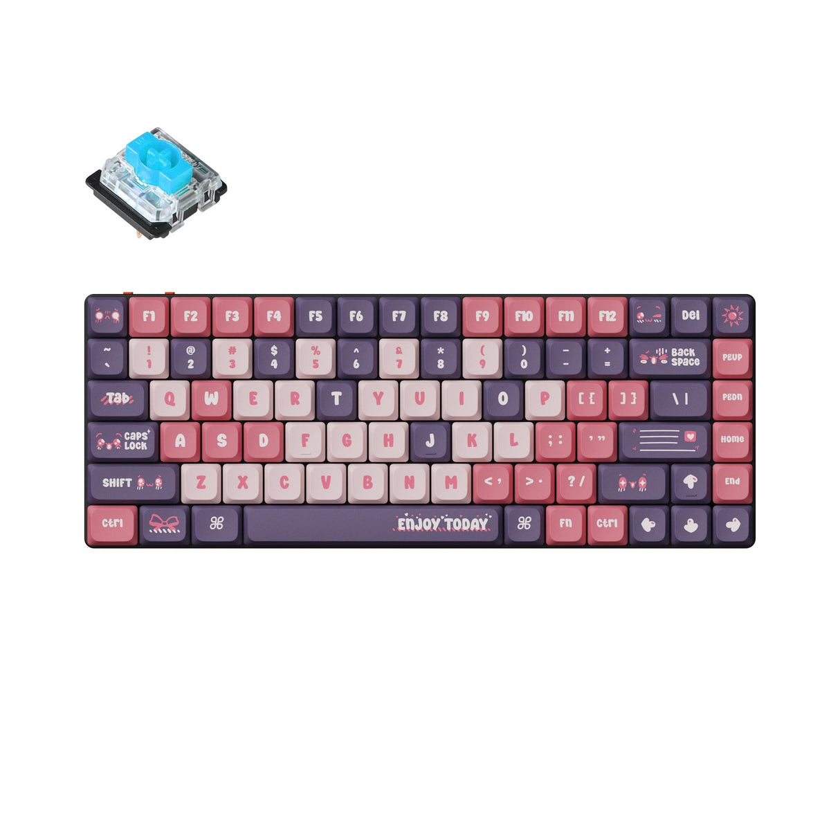 Teclado mecânico personalizado sem fio Keychron K3 Pro QMK/VIA (layout ANSI dos EUA)