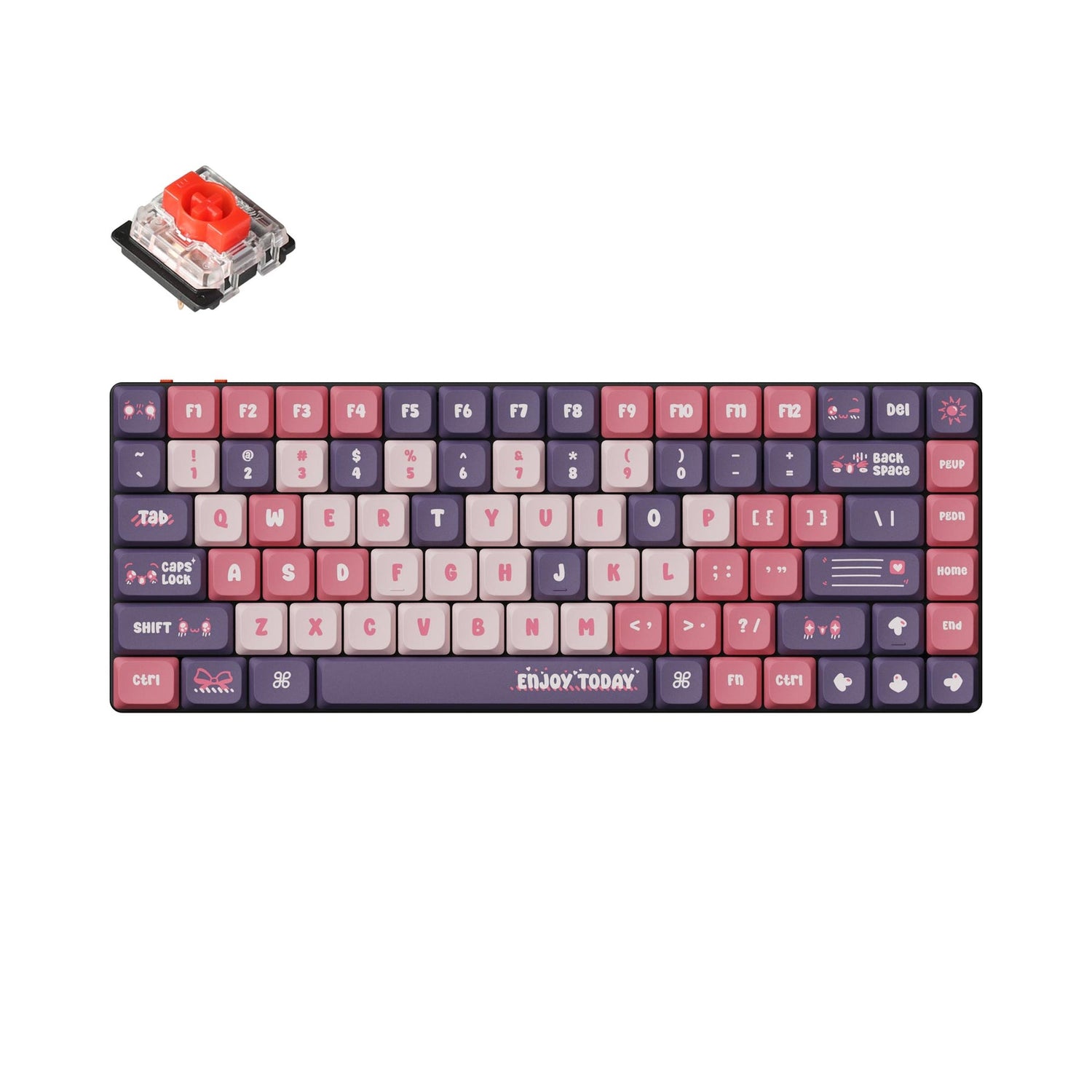 Teclado mecânico personalizado sem fio Keychron K3 Pro QMK/VIA (layout ANSI dos EUA)