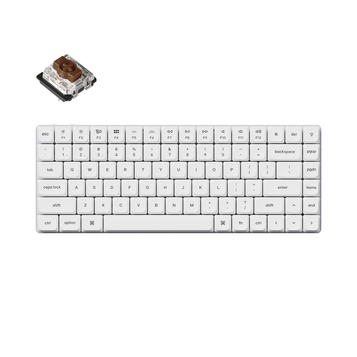 Teclado mecânico personalizado sem fio Keychron K3 Pro QMK/VIA (layout ANSI dos EUA)