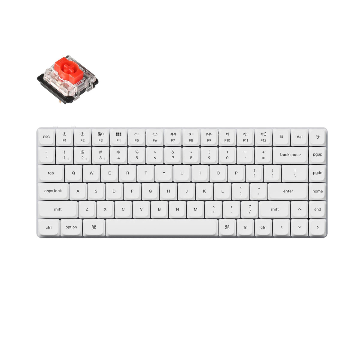 Teclado mecânico personalizado sem fio Keychron K3 Pro QMK/VIA (layout ANSI dos EUA)