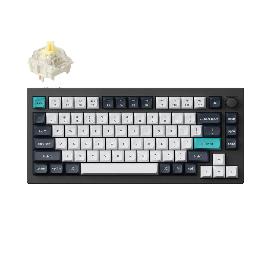 Teclado mecánico personalizado inalámbrico Keychron Q1 Max QMK/VIA
