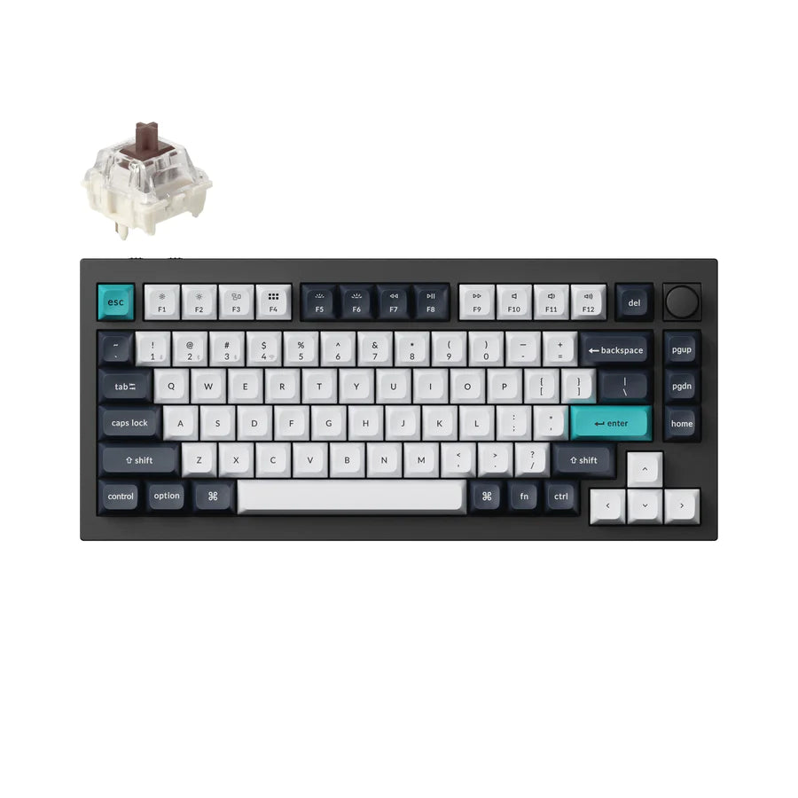Teclado mecánico personalizado inalámbrico Keychron Q1 Max QMK/VIA