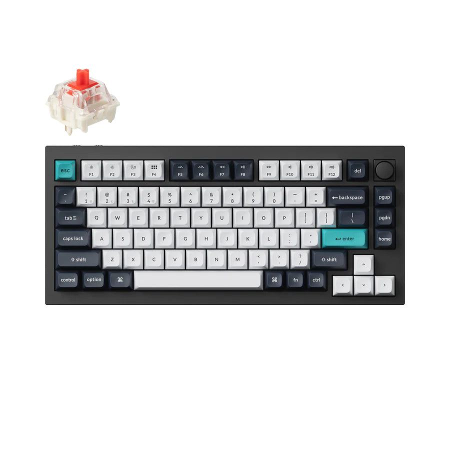 Teclado mecánico personalizado inalámbrico Keychron Q1 Max QMK/VIA