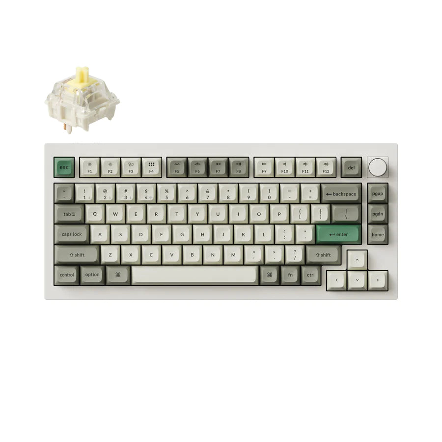 Teclado mecánico personalizado inalámbrico Keychron Q1 Max QMK/VIA