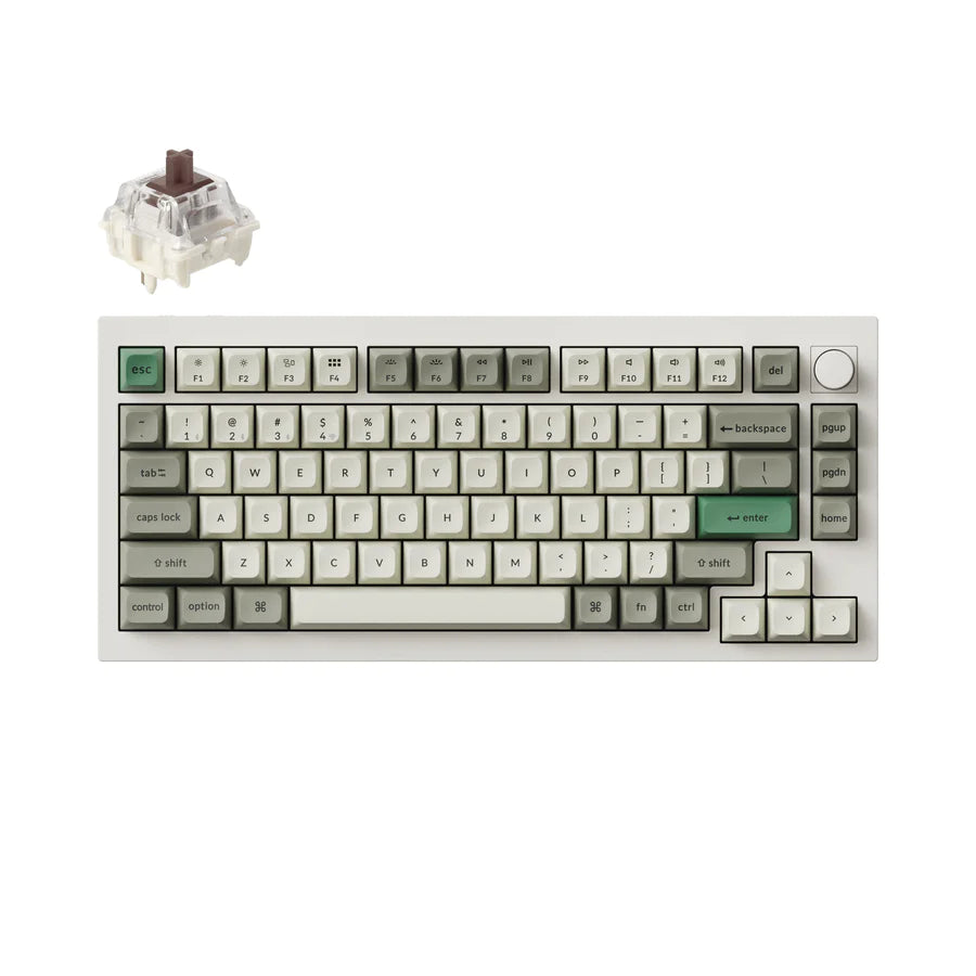 Teclado mecánico personalizado inalámbrico Keychron Q1 Max QMK/VIA