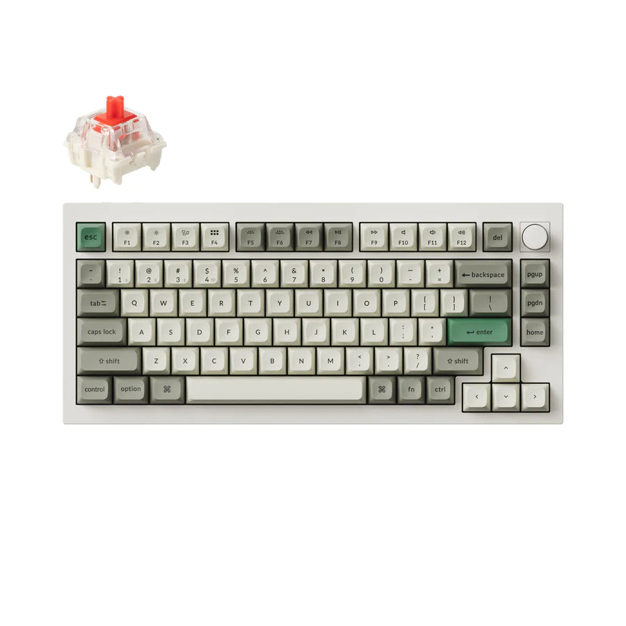 Teclado mecánico personalizado inalámbrico Keychron Q1 Max QMK/VIA