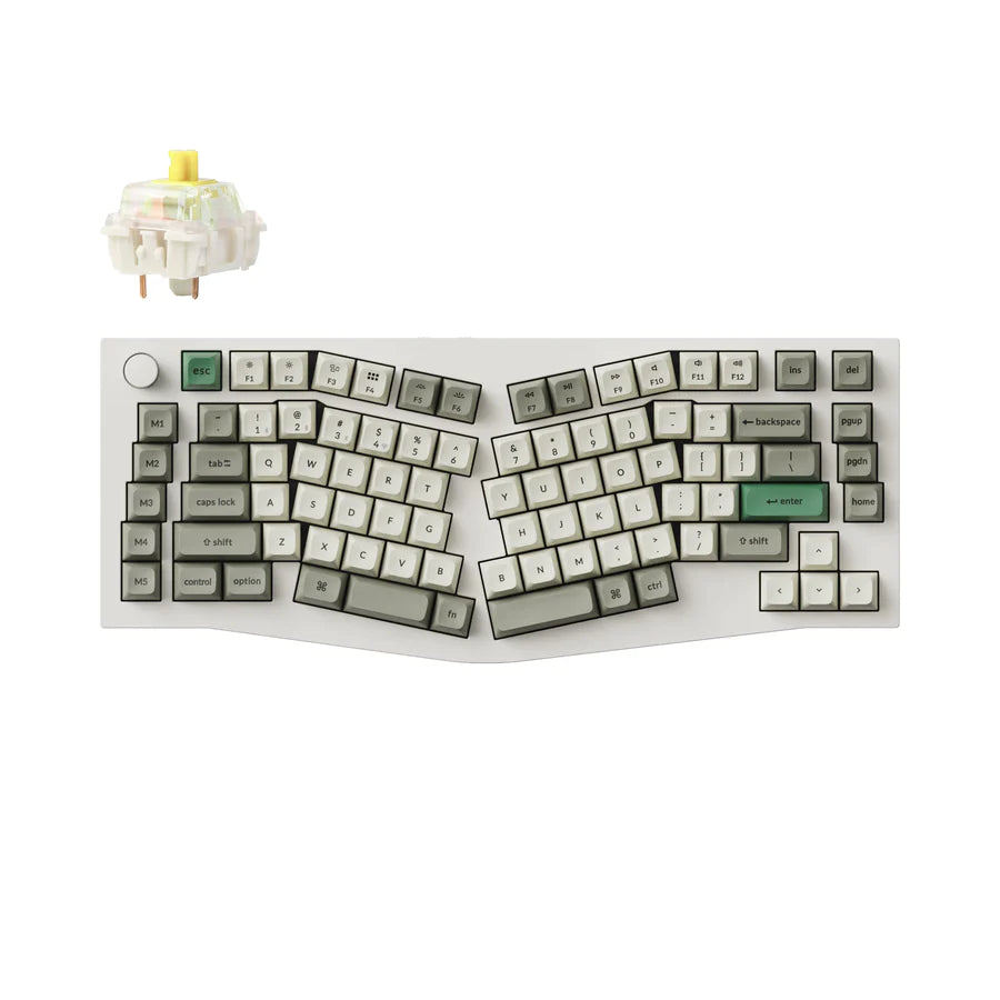 Keychron Q10 Max (Alice Layout) Teclado mecánico personalizado inalámbrico QMK/VIA