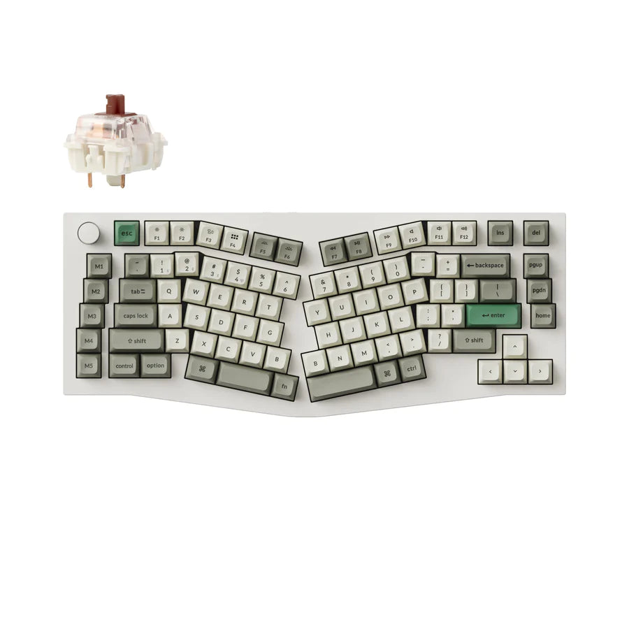 Keychron Q10 Max (Alice Layout) Teclado mecánico personalizado inalámbrico QMK/VIA