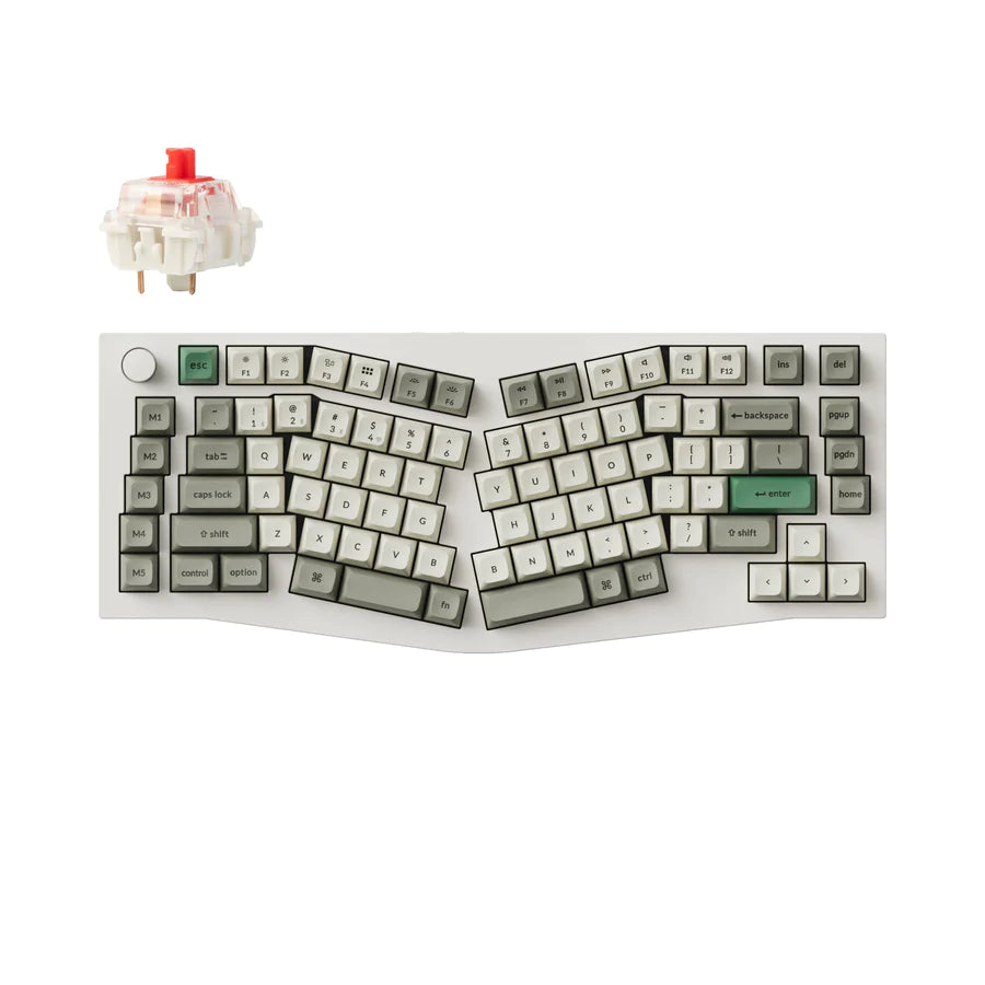 Keychron Q10 Max (Alice Layout) Teclado mecánico personalizado inalámbrico QMK/VIA