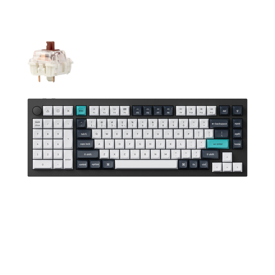 Teclado mecánico personalizado inalámbrico Keychron Q12 Max QMK/VIA