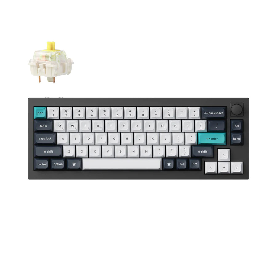 Teclado mecánico personalizado inalámbrico Keychron Q2 Max QMK/VIA