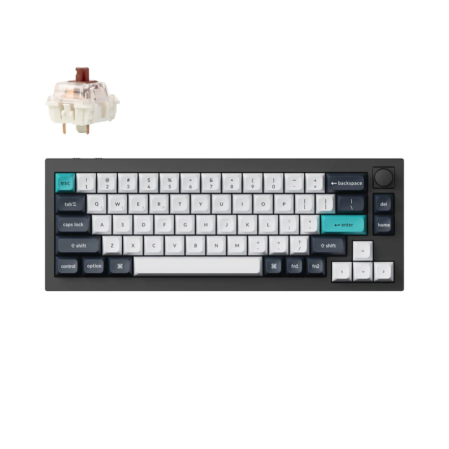 Teclado mecánico personalizado inalámbrico Keychron Q2 Max QMK/VIA