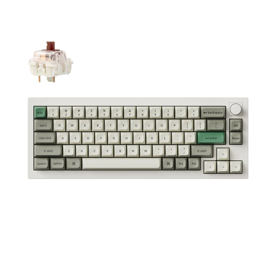 Teclado mecánico personalizado inalámbrico Keychron Q2 Max QMK/VIA