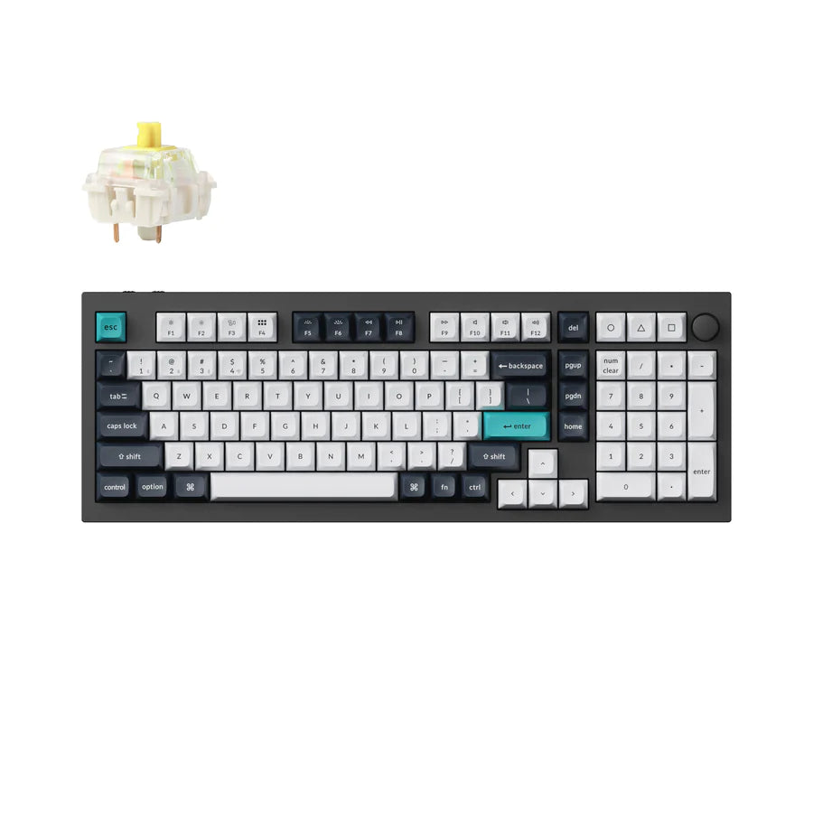 Teclado mecánico personalizado inalámbrico Keychron Q5 Max QMK/VIA