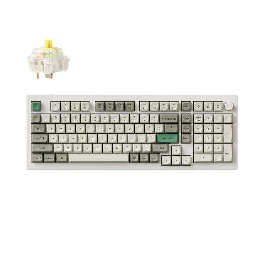 Teclado mecánico personalizado inalámbrico Keychron Q5 Max QMK/VIA