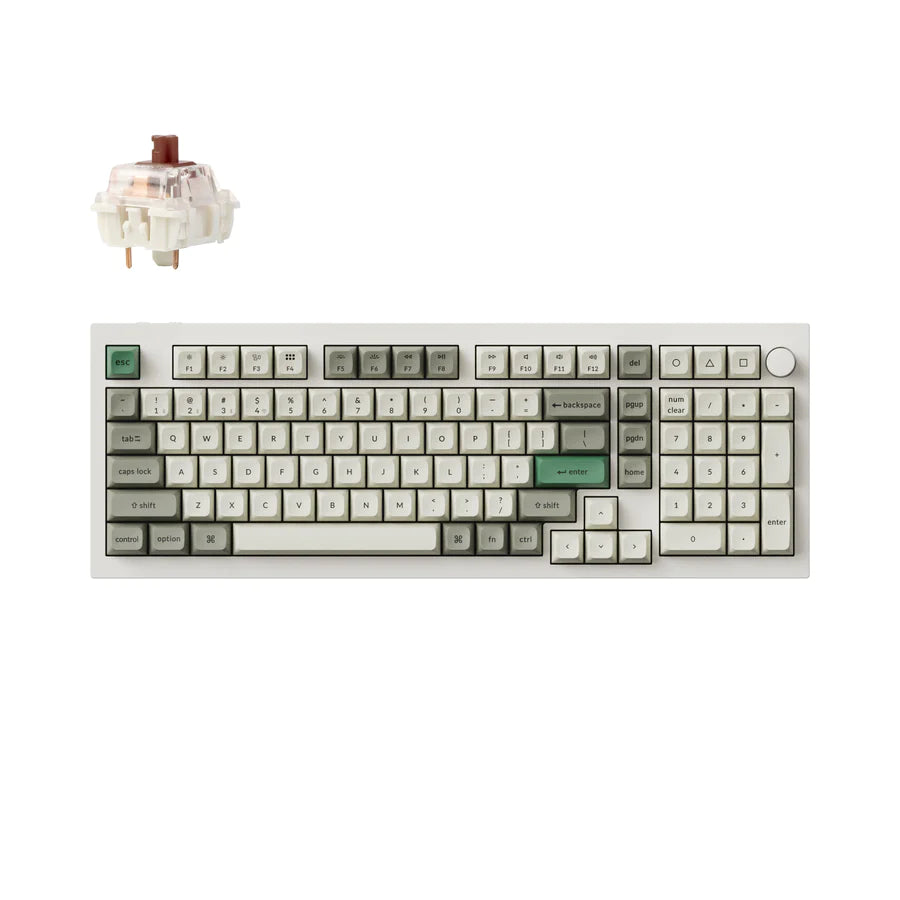 Teclado mecánico personalizado inalámbrico Keychron Q5 Max QMK/VIA
