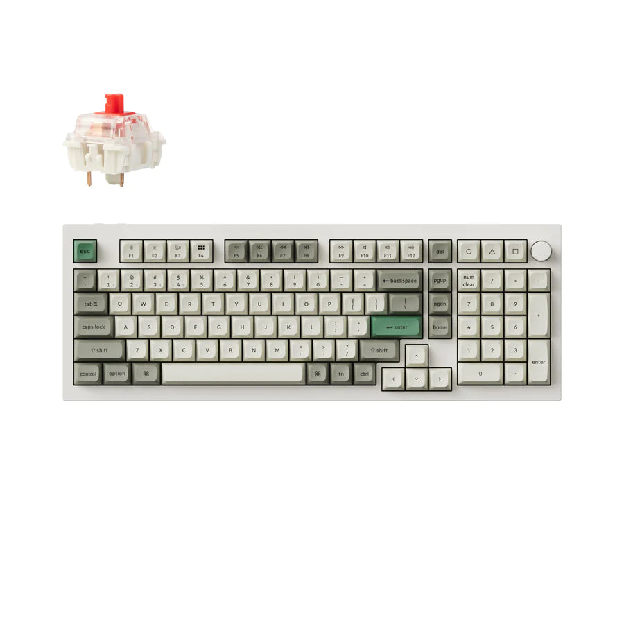 Teclado mecánico personalizado inalámbrico Keychron Q5 Max QMK/VIA