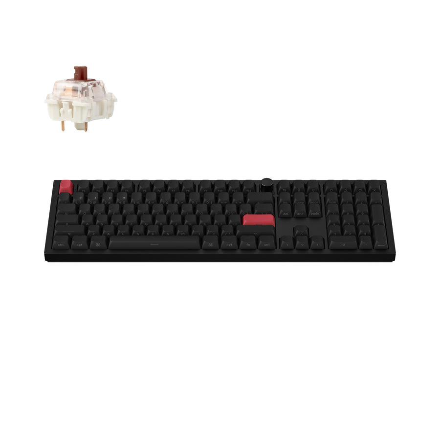 Teclado mecánico personalizado inalámbrico Keychron Q6 Max QMK/VIA