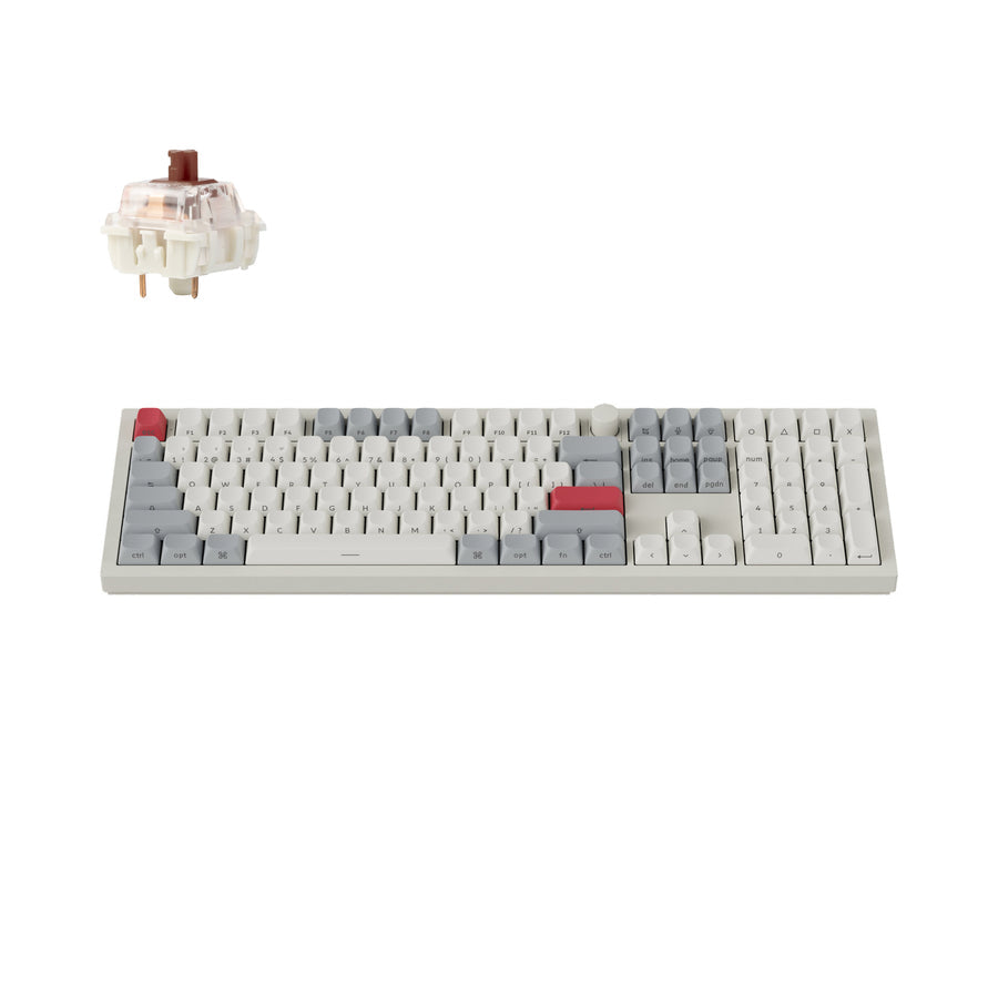 Teclado mecánico personalizado inalámbrico Keychron Q6 Max QMK/VIA
