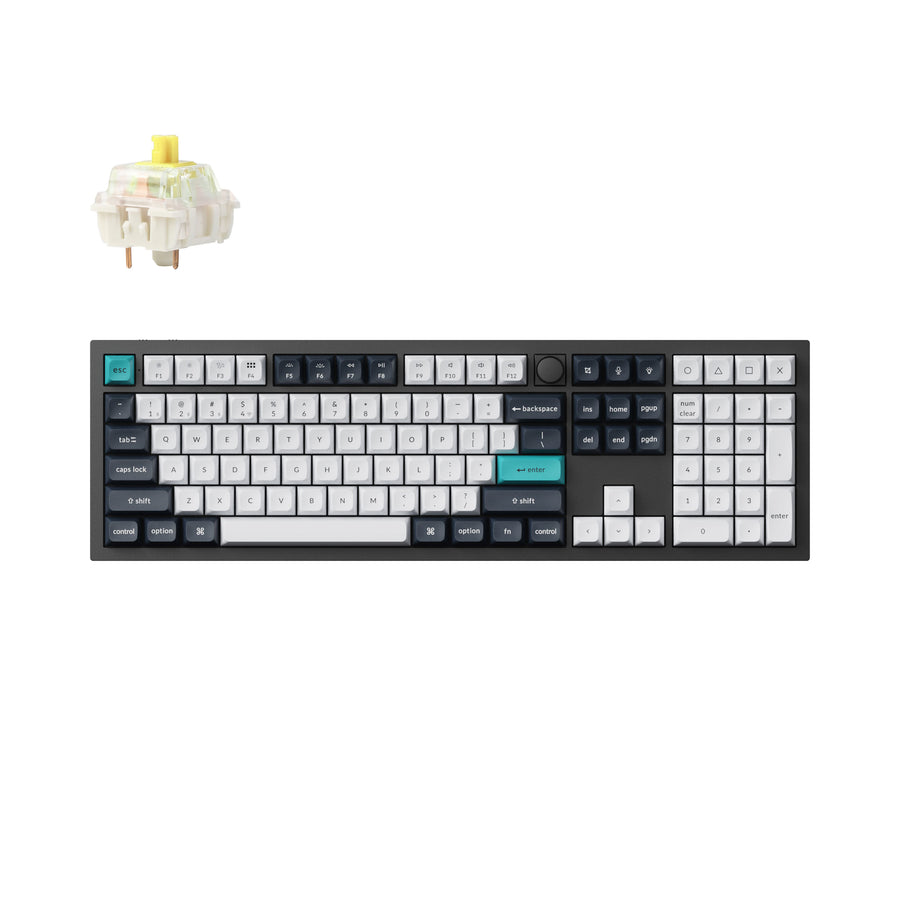 Teclado mecánico personalizado inalámbrico Keychron Q6 Max QMK/VIA