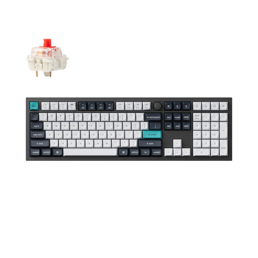 Teclado mecánico personalizado inalámbrico Keychron Q6 Max QMK/VIA