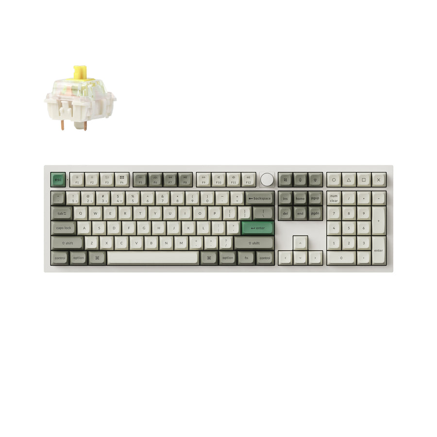 Teclado mecánico personalizado inalámbrico Keychron Q6 Max QMK/VIA