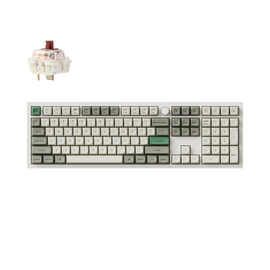 Teclado mecánico personalizado inalámbrico Keychron Q6 Max QMK/VIA