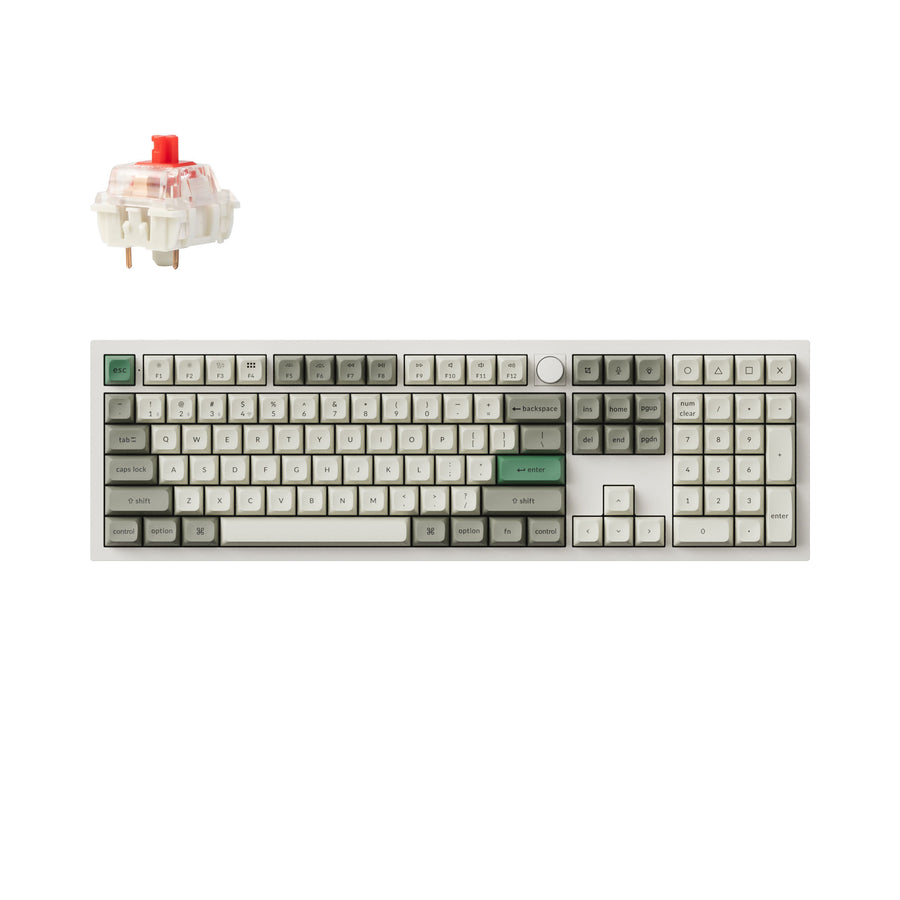 Teclado mecánico personalizado inalámbrico Keychron Q6 Max QMK/VIA