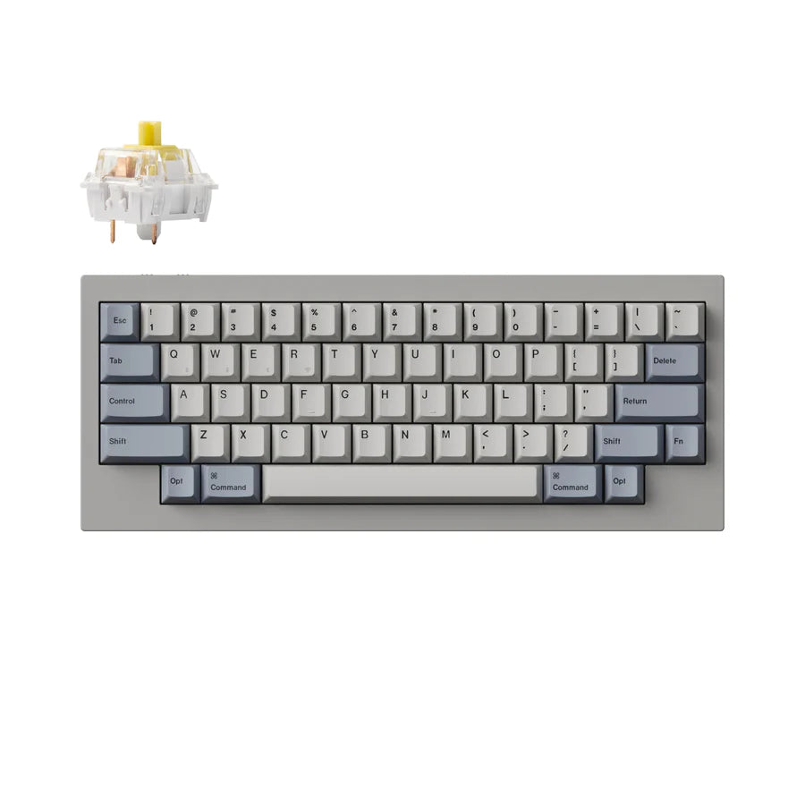 Teclado mecânico personalizado sem fio Keychron Q60 Max QMK/VIA