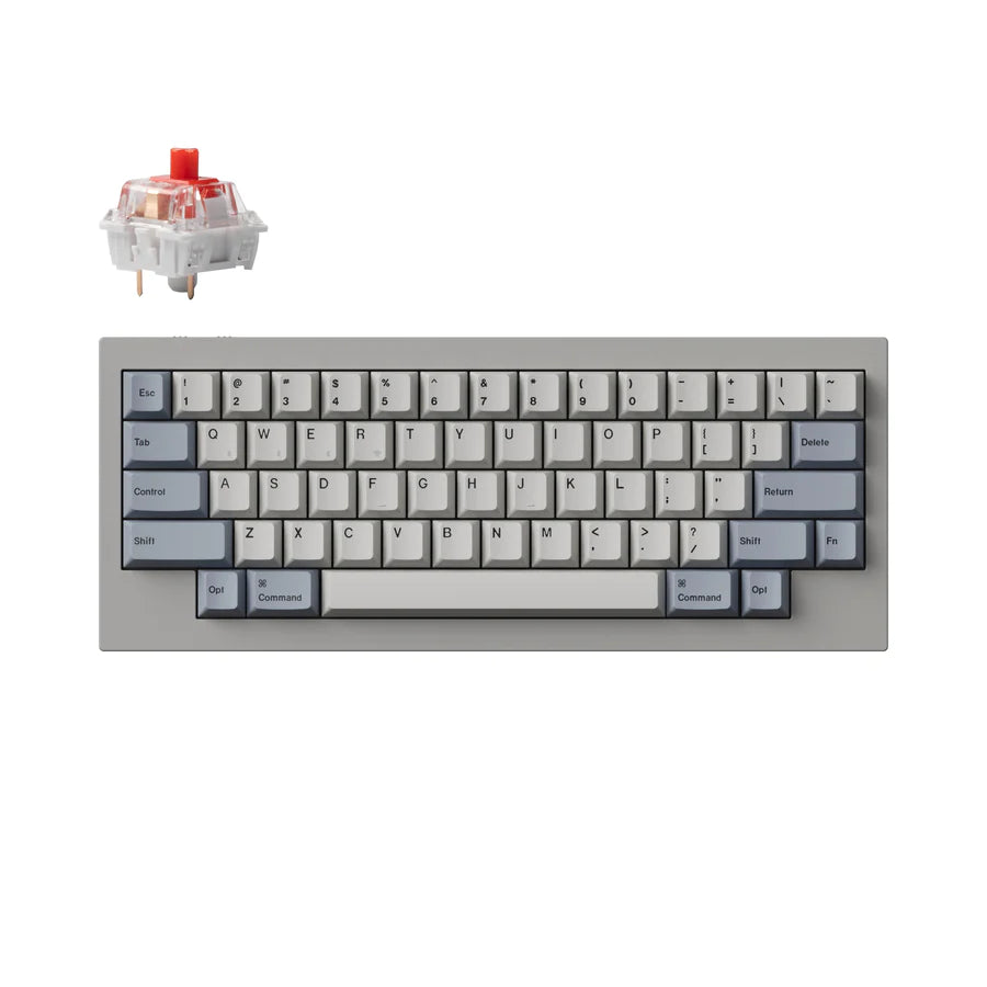Teclado mecânico personalizado sem fio Keychron Q60 Max QMK/VIA