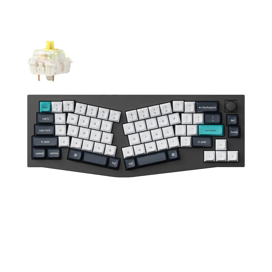 Keychron Q8 Max (Alice Layout) Teclado mecánico personalizado inalámbrico QMK/VIA