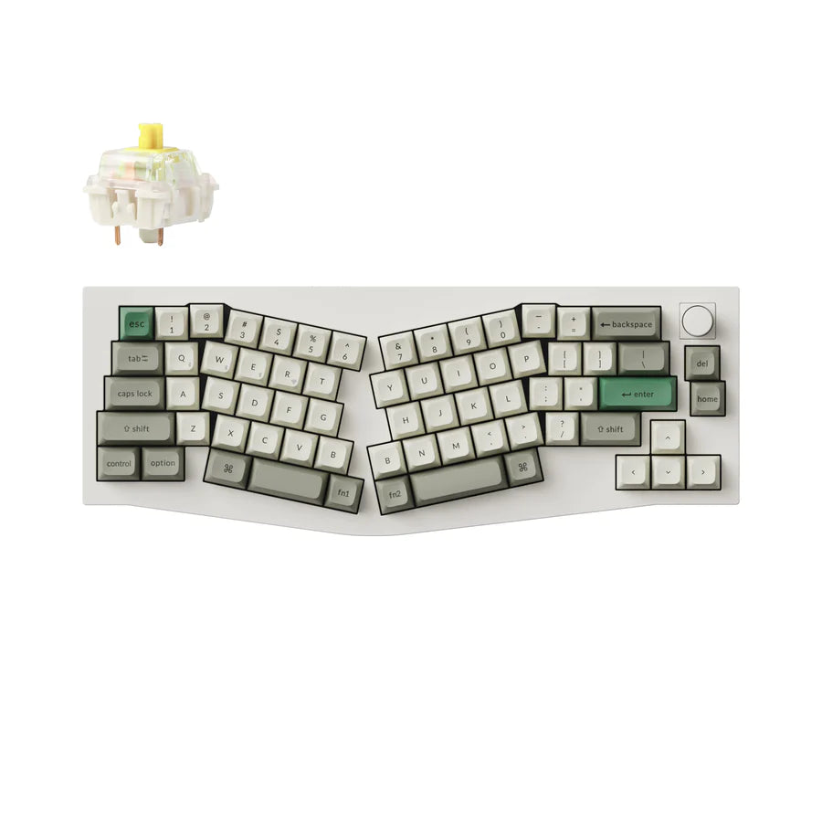 Keychron Q8 Max (Alice Layout) Teclado mecánico personalizado inalámbrico QMK/VIA