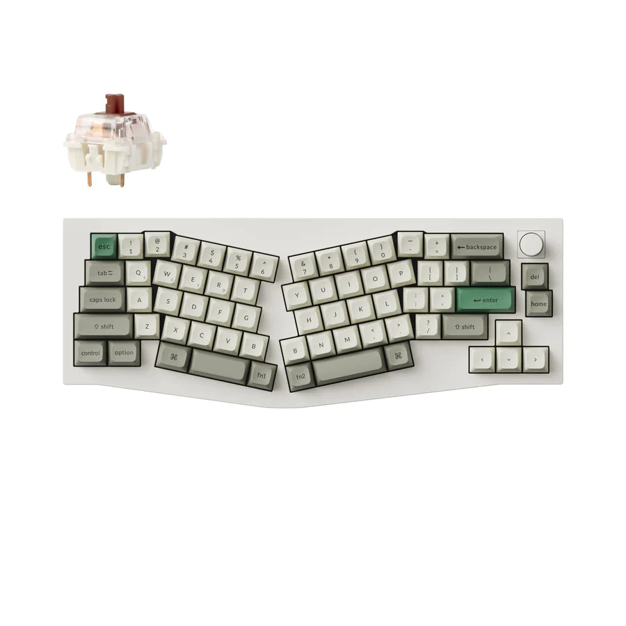 Keychron Q8 Max (Alice Layout) Teclado mecánico personalizado inalámbrico QMK/VIA