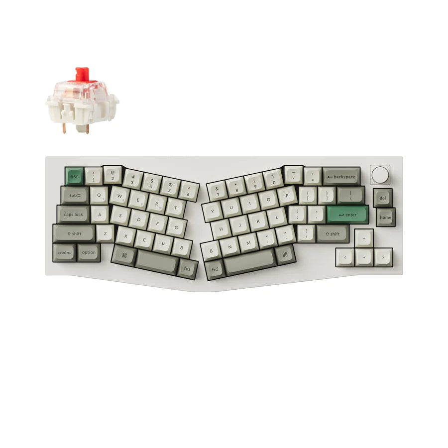 Keychron Q8 Max (Alice Layout) Teclado mecánico personalizado inalámbrico QMK/VIA