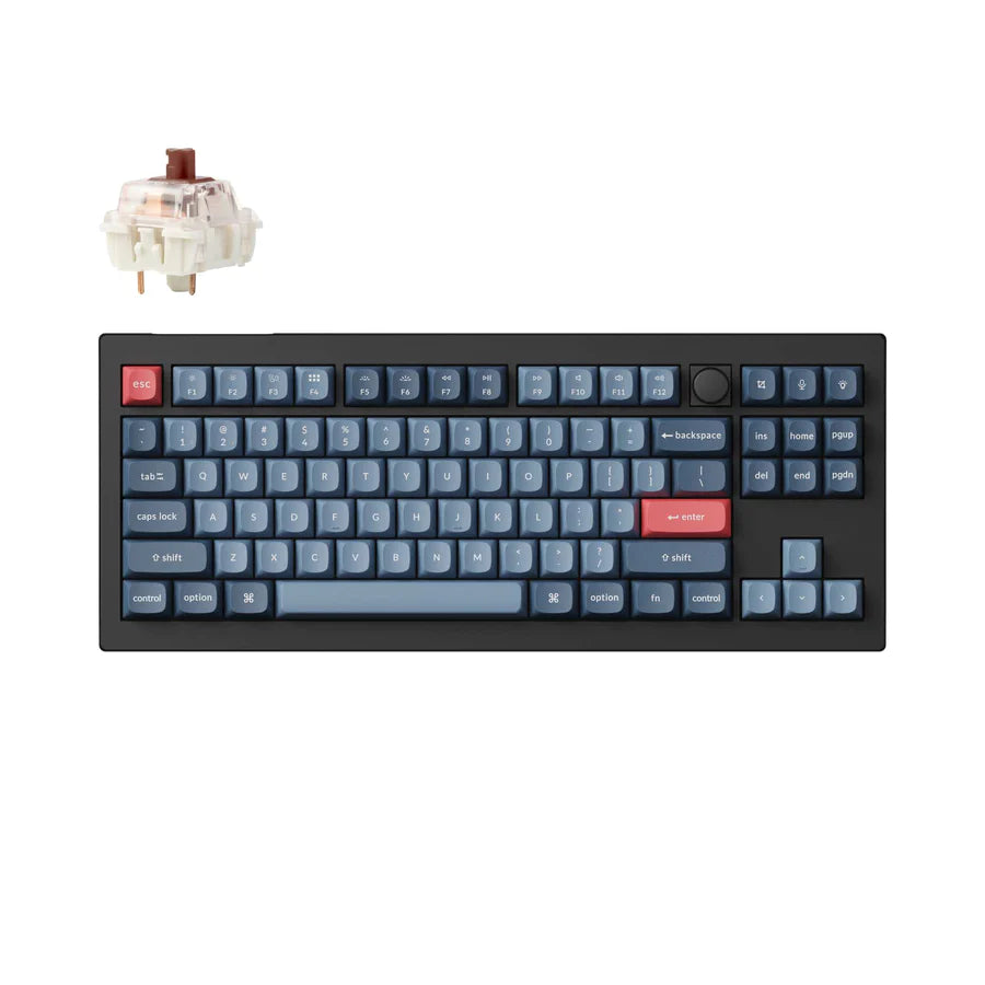 Teclado mecânico personalizado sem fio Keychron V3 Max QMK/VIA