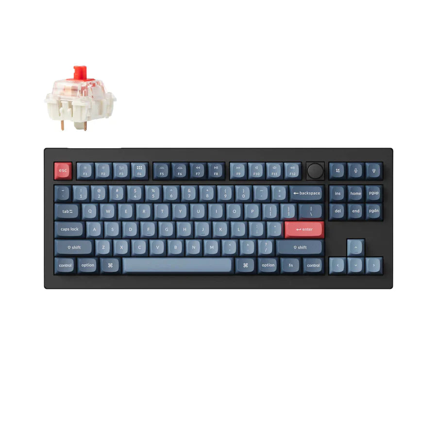 Teclado mecânico personalizado sem fio Keychron V3 Max QMK/VIA