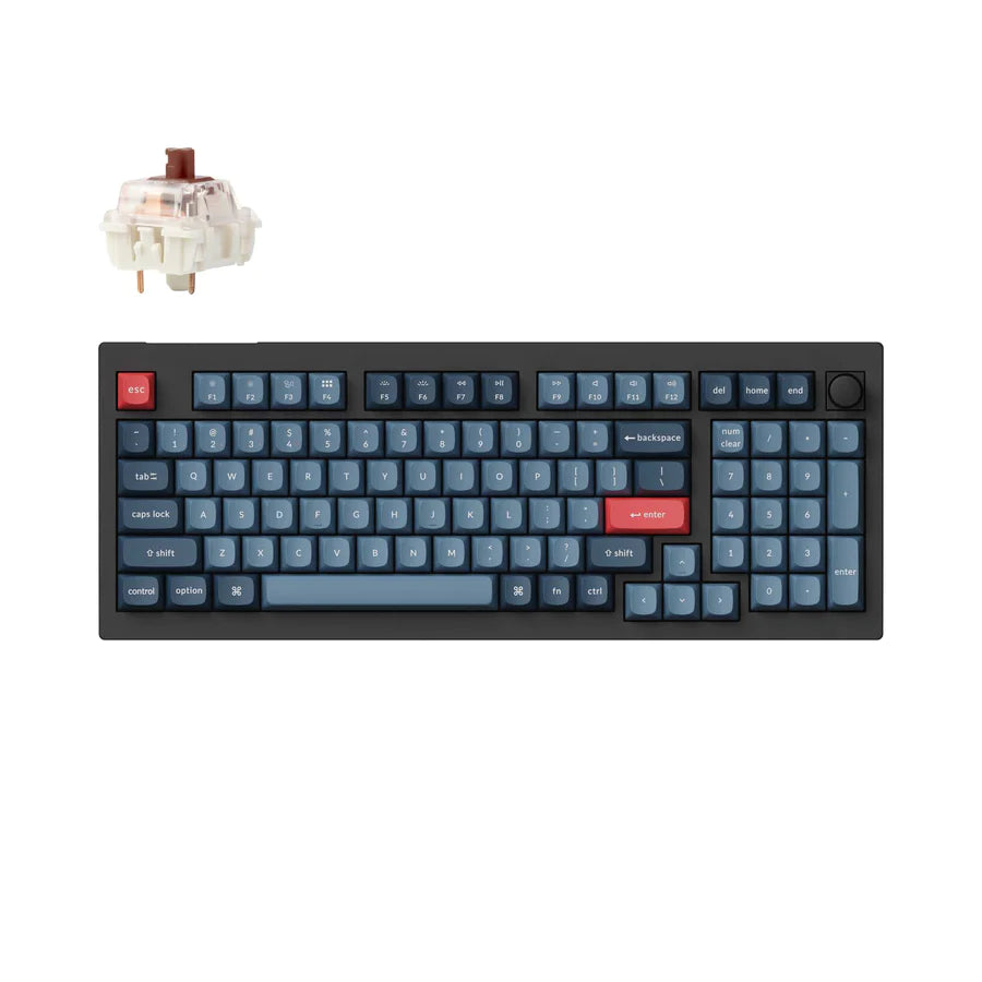 Teclado mecánico personalizado inalámbrico Keychron V5 Max QMK/VIA