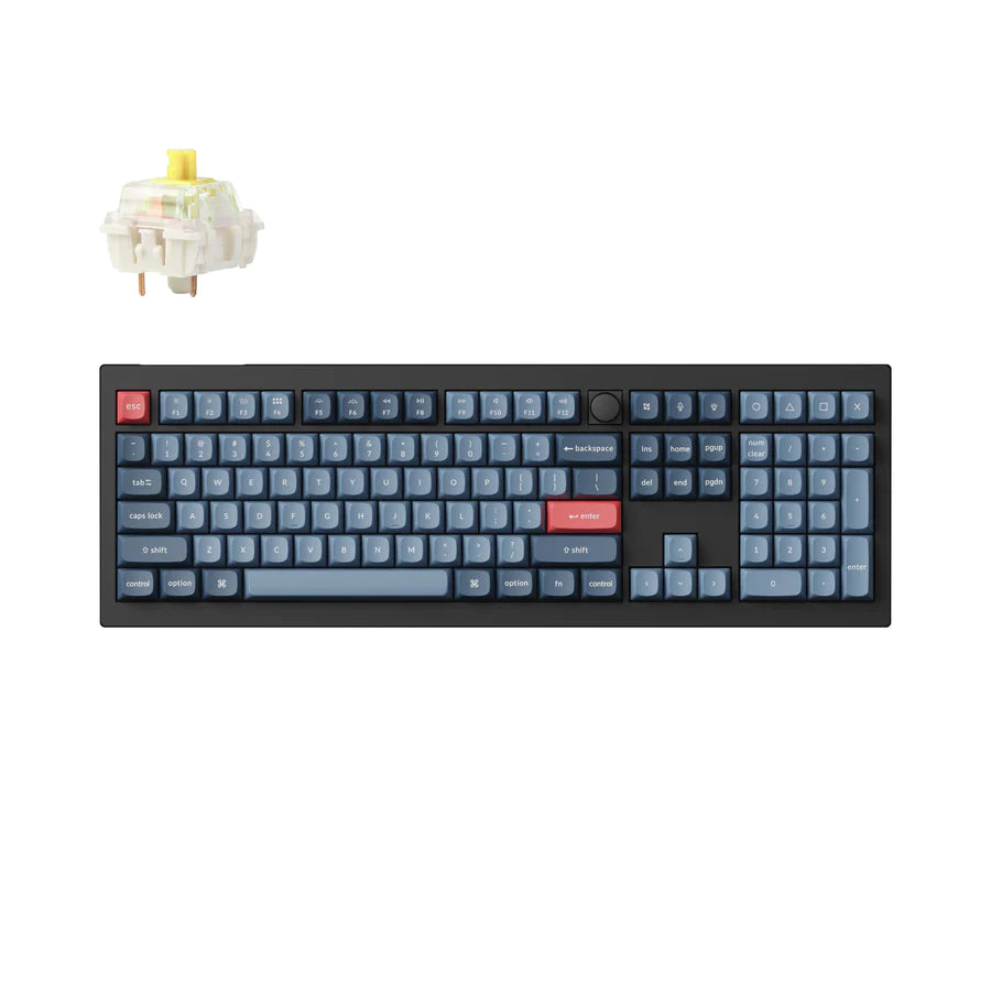Teclado mecánico personalizado inalámbrico Keychron V6 Max QMK/VIA