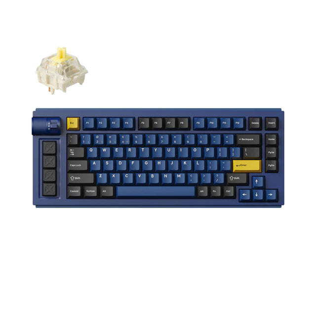 Teclado inalámbrico personalizado para juegos Lemokey L1 QMK/VIA