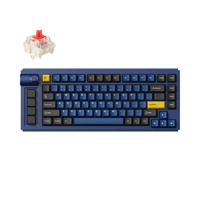 Teclado inalámbrico personalizado para juegos Lemokey L1 QMK/VIA