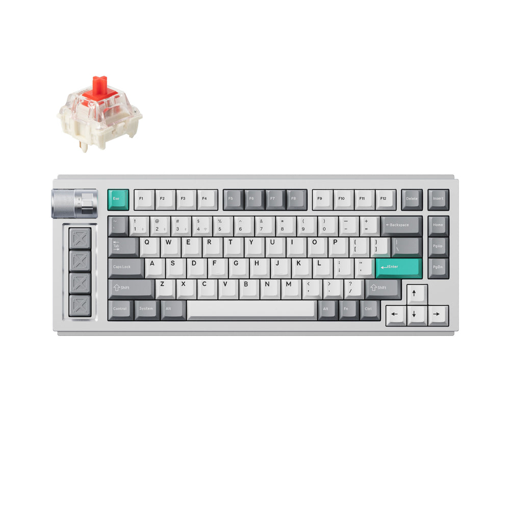 Teclado inalámbrico personalizado para juegos Lemokey L1 QMK/VIA