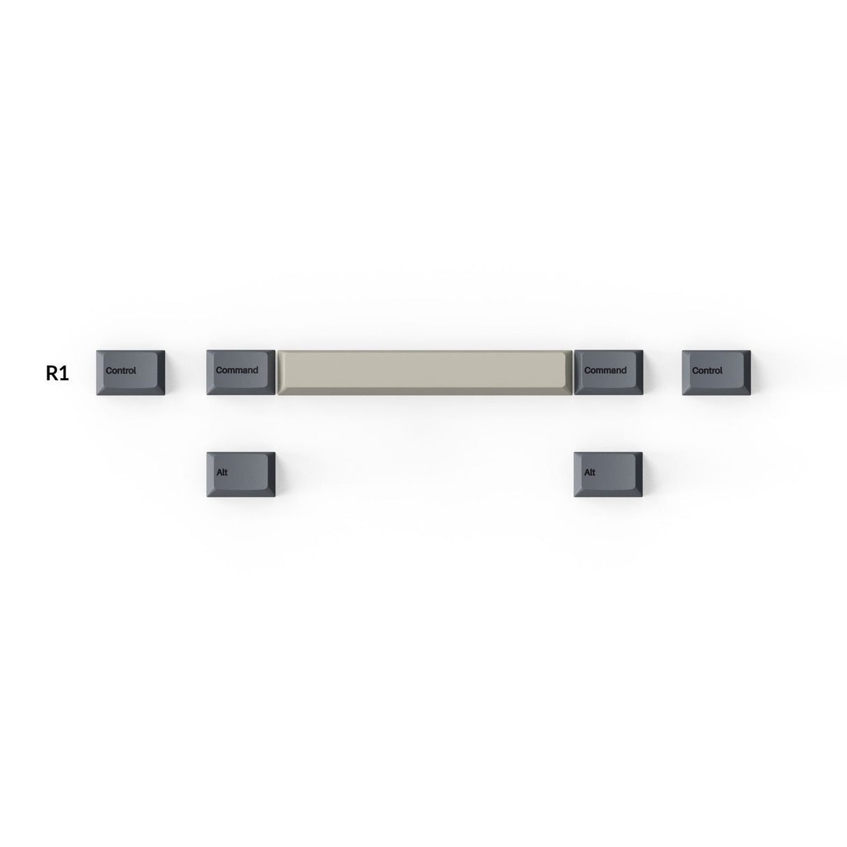 Conjunto completo de teclas PBT de perfil cereja Double-Shot - Dolch Blue