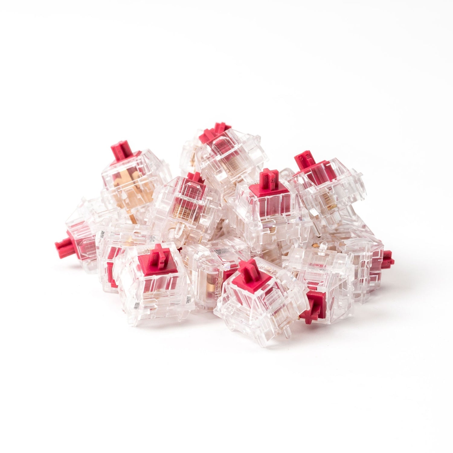 Interruptor Linear Kailh Crystal Burgundy Pro