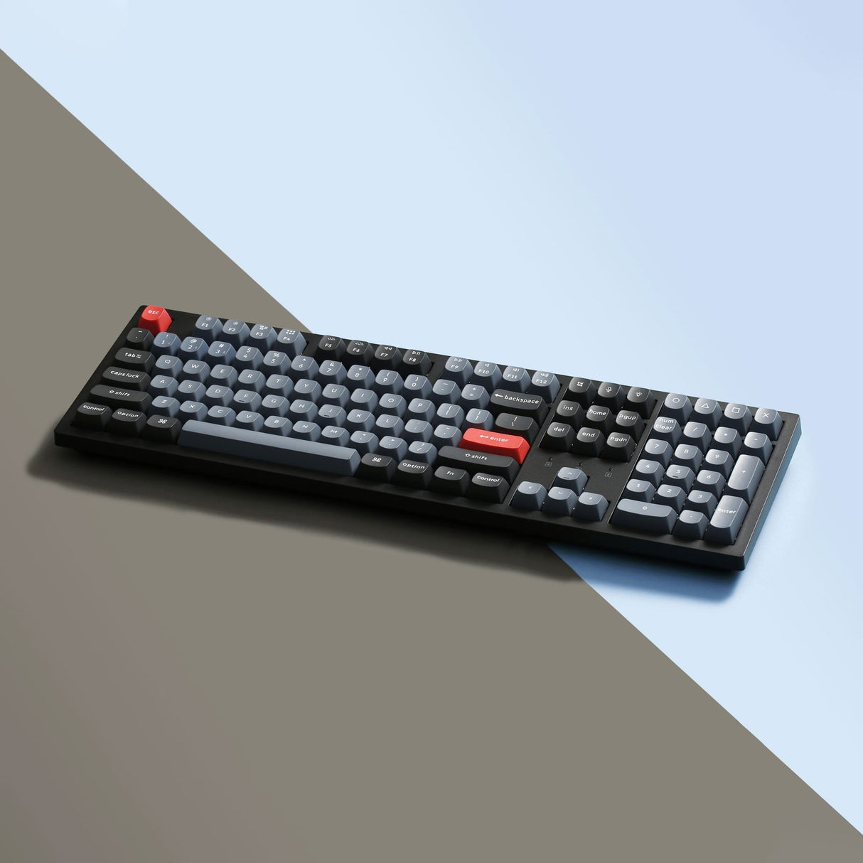 Teclado mecânico sem fio Keychron K10 Pro QMK/VIA (layout ANSI dos EUA)