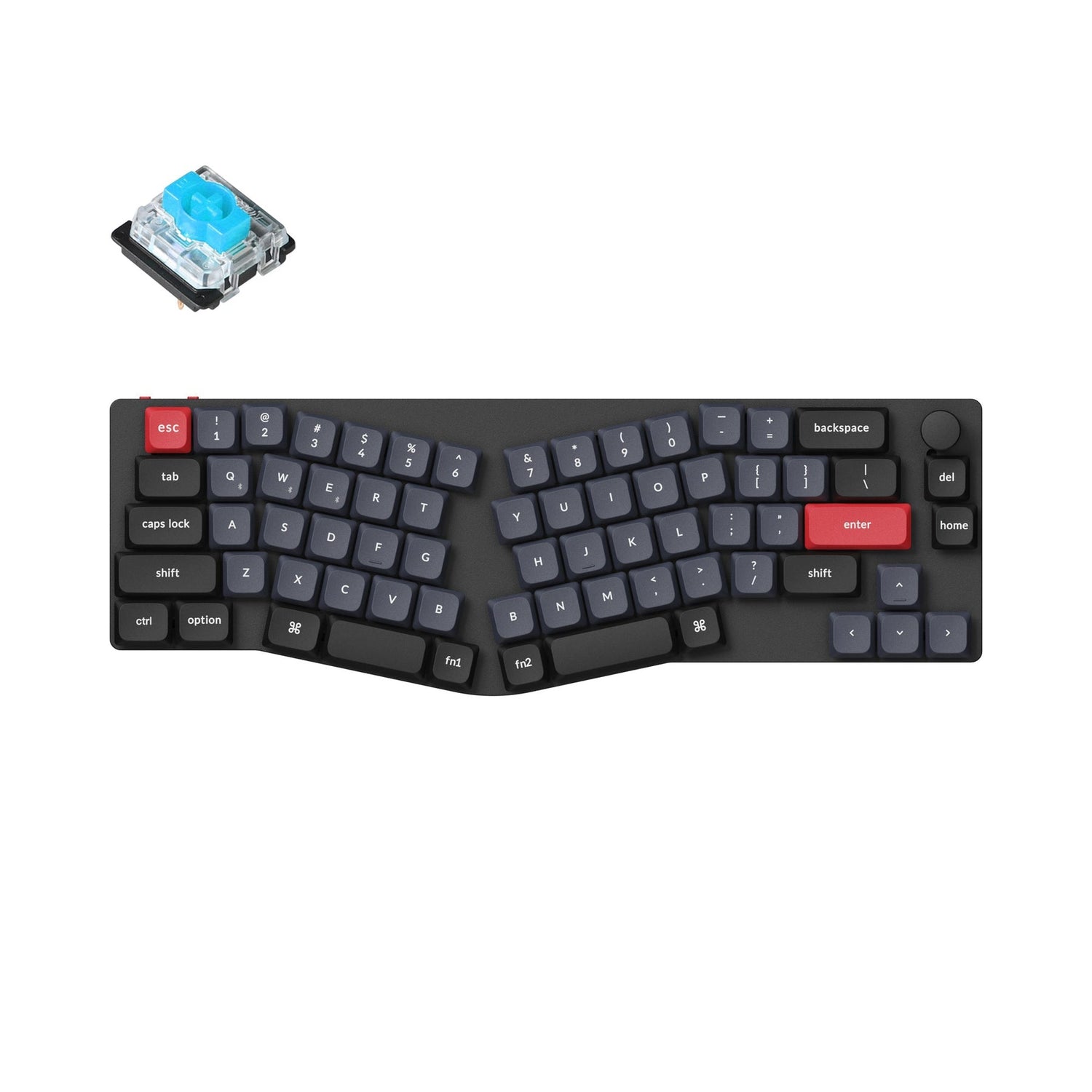 Keychron K11 Pro (Alice Layout) Teclado mecânico personalizado sem fio QMK/VIA