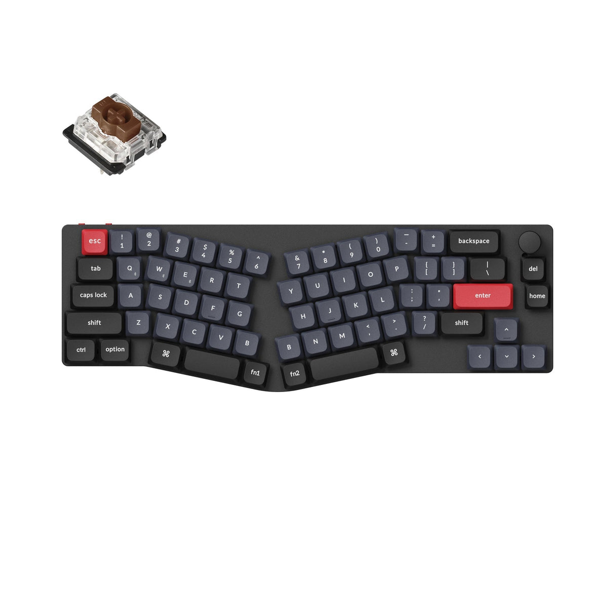 Keychron K11 Pro (Alice Layout) Teclado mecânico personalizado sem fio QMK/VIA