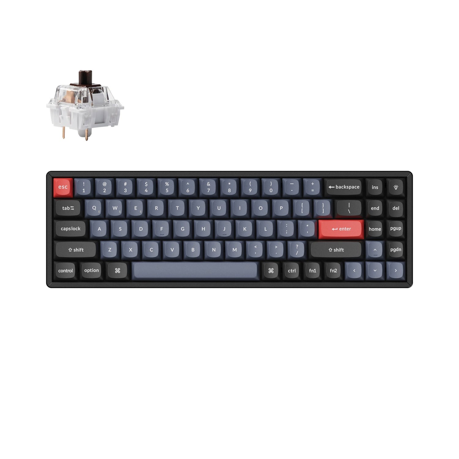 Teclado mecánico inalámbrico Keychron K14 Pro QMK/VIA