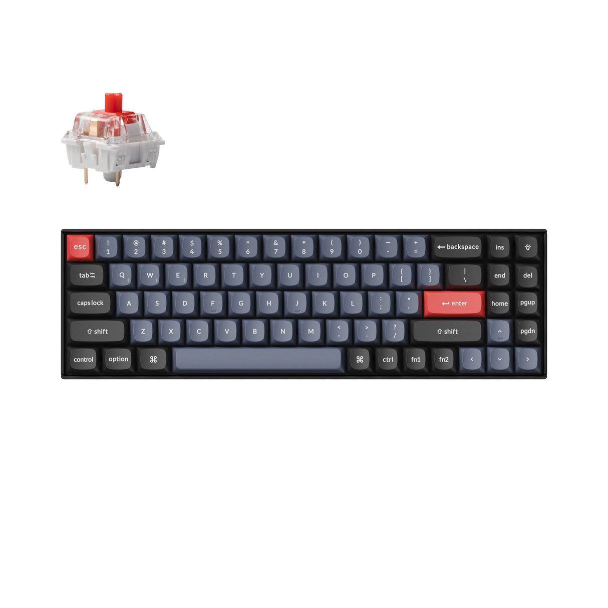 Teclado mecánico inalámbrico Keychron K14 Pro QMK/VIA
